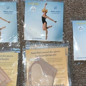 6 size Large Dance Paws BRAND NEW